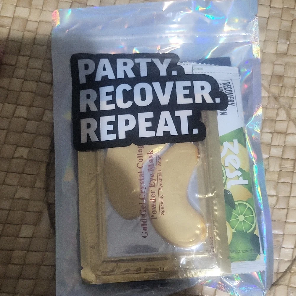 Gold Crystal Collagen Eye Mask Set